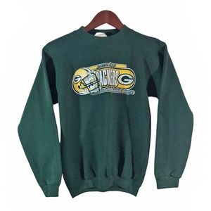 Green Bay Packers NFL Green Sweatshirt Size M